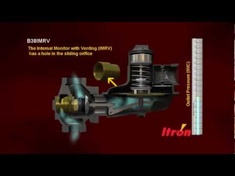 Itron's B38IMRV Natural Gas Regulator