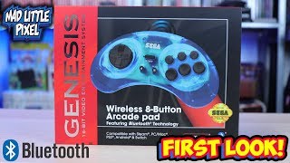 Official Bluetooth Sega Genesis Controller From Retro-Bit First Look!