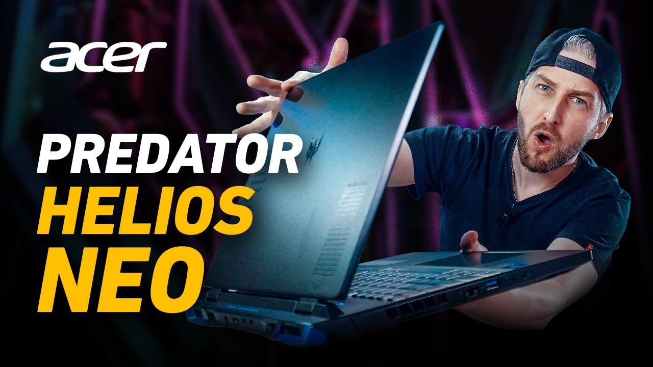 Review notebook gamer Acer Predator Helios Neo PHN16-71-72W6 - Análise RTX 4060 comprar barato 2025