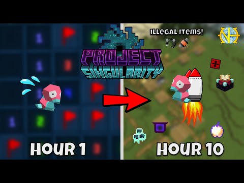Completing Every Minesweeper on GTNH HERMITCRAFT (project singularity start)