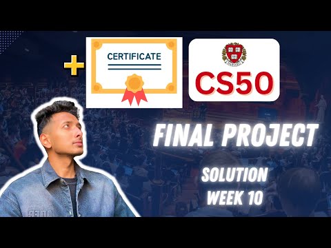 CS50 PSet 10 - Final Project Walkthrough (Step by Step for Beginners)