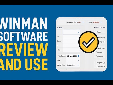 Winman Software Full Review | Best Tax Filing Tool in India?