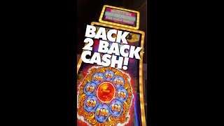 HUGE BACK TO BACK SWEET HANDPAYS ON THESE LION CASH SLOTS! #shortsfeed #shorts #short #fyp