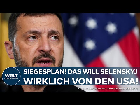 KRIEG IN DER UKRAINE: NATO-Beitritt in Monaten? Selenskyj wirbt in den USA für seinen Siegesplan