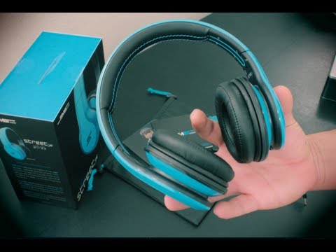SMS Audio STREET by 50 Headphones Unboxing (Phantom Blue)