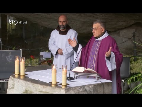 Messe de 10h à Lourdes du 11 décembre 2022