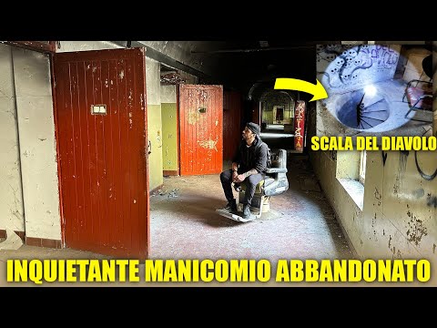 ANXIETY AND FEAR INSIDE THIS ABANDONED ASYLUM - WE FIND THE FRIGHTENING DEVIL'S STAIRCASE
