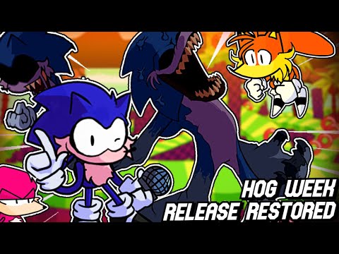 FNF - Sonic.exe Hog Week Release Restored - Hog And Scorched | FNF MODS