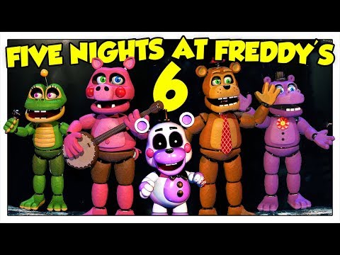 THE NEW ANIMATRONICS HAVE ARRIVED! FNAF 6 ITA Five Nights at Freddy's