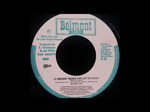 GREGORY ISAACS – Babylon Too Rough [1976]