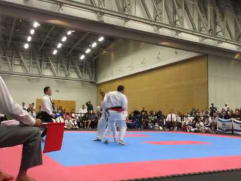 ISKF World Shoto Cup 2016 Kumite. Gal vs Jihone
