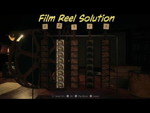 Resident Evil Village - Film Puzzle Solution PS5