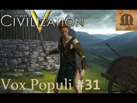 Let's Play Civilization 5 Vox Populi - The Celts p.31 (deity, marathon)