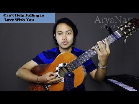 Chord gampang can 39 t help falling in love with you by arya nara tutorial
