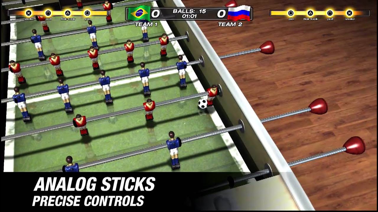 Foosball 2012 Coming to PS3 and PS Vita, with PS Move Support and Cross Play