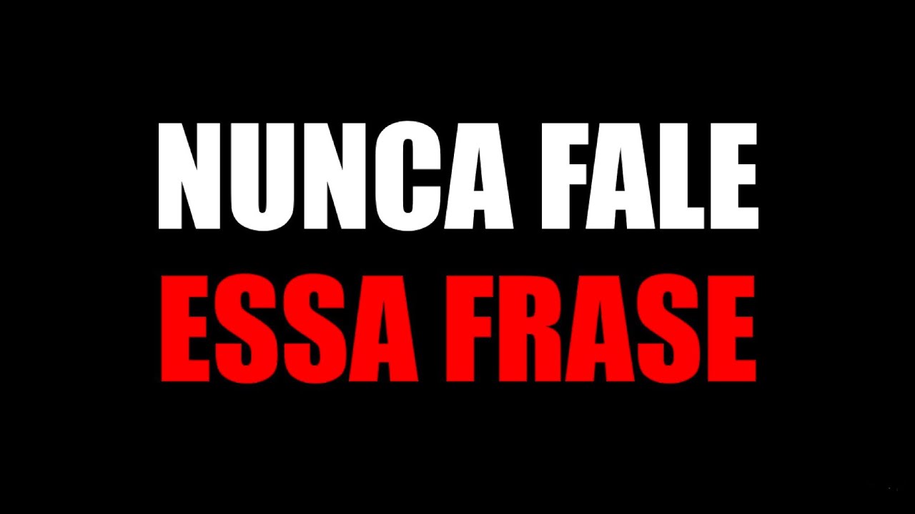 5 FRASES QUE ACABAM COM SEU CARISMA (e você fala)