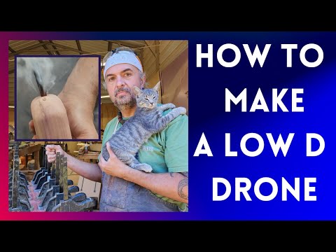 How to Make Low D Drone Flute Tutorial - Blue Bear Flutes