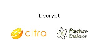 Decrypting roms for use on Azahar and Citra