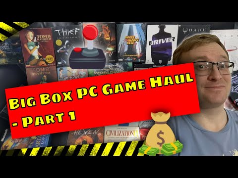 Big Box PC Games Galore: My Haul for Collecting and Flipping Online ! - Part 1