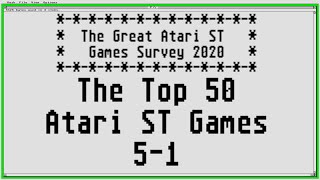 The Top 50 Atari ST Games Episode 10: 5-1