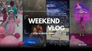 WKND DIARIES ᥫ᭡ | Lost my car for an hour, unicorn world, pacers game & more!