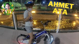 Ahmet Ata Bisiklet Kullanıyor
