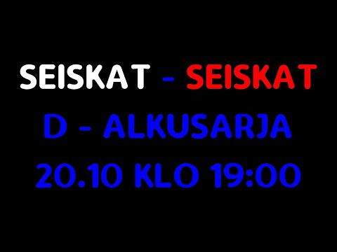Seiskat White- Seiskat Red D-alkusarja  20.10.2020 klo 19