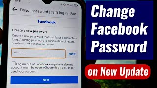 How to Change Facebook Account Password - on Facebook New Update (2023)