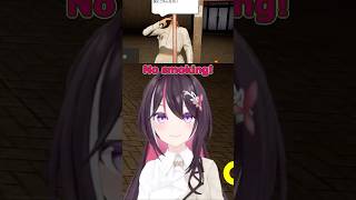 AZKi: No smoking! (I am Part-time Worker!!)  [Hololive/#Shorts]