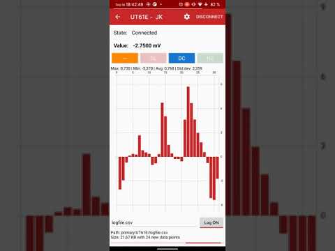 UT61E Toolkit - Multimeter Log video thumbnail