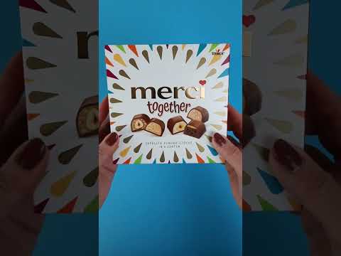 🎁 Unwrapping Merci Chocolate Assortiment