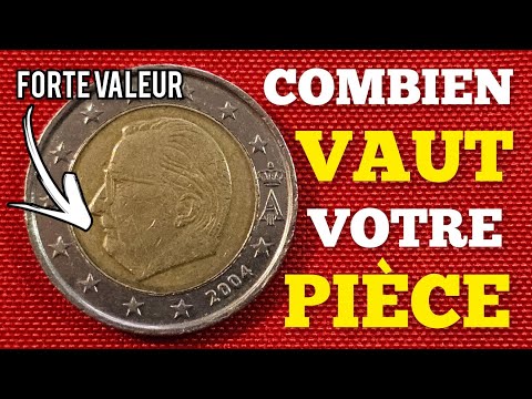 2 Euros Belgique 2004 - Pièce très peut Frapper donc très Rare !