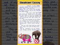 Essay On Elephant In English Elephant Essay In English Short Essay On Elephant