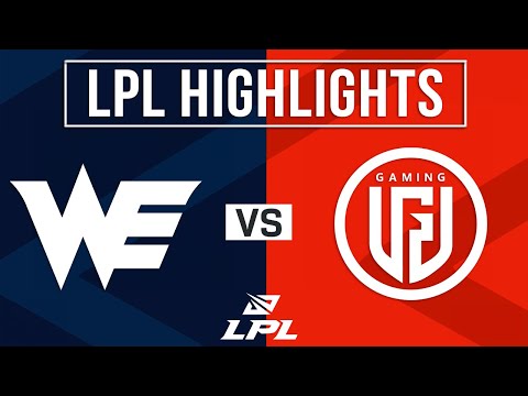 WE vs LGD Highlights ALL GAMES | LPL 2025 Split 2 Playoffs | Team WE vs LGD Gaming