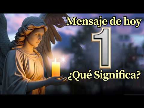 Ángel Número 1 Significado Espiritual y Mensaje Para Ti Hoy 🕊️