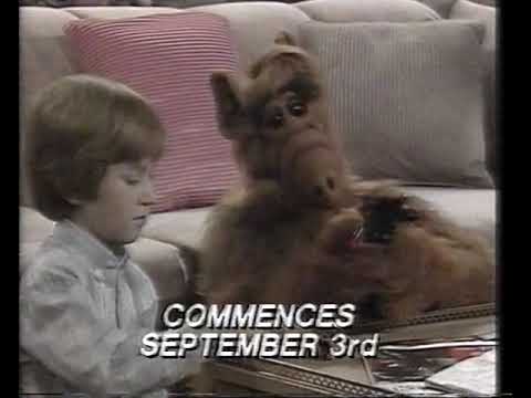 Alf Debut on Sky One Ad (August 1989)