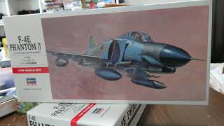 【プラモデル制作】ハセガワ 1/72  F4  ファントム  【素組】