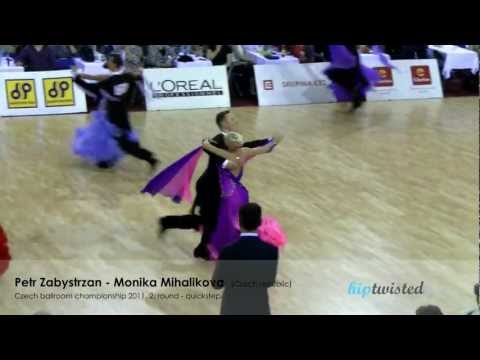 Petr Zabystrzan - Monika Mihalikova, Czech ballroom championship 2012, 2. round - quickstep MČR STT