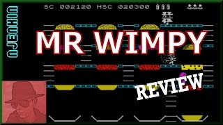 Mr Wimpy - on the ZX Spectrum 48K !! with Commentary