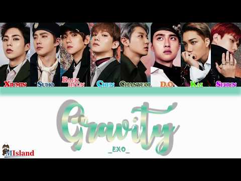 EXO (엑소)  - Gravity (Color Coded Lyrics Eng/Rom/Han/가사)
