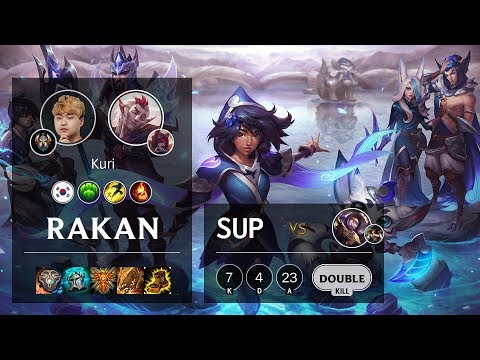 Rakan Support vs Blitzcrank - KR Challenger Patch 10.4
