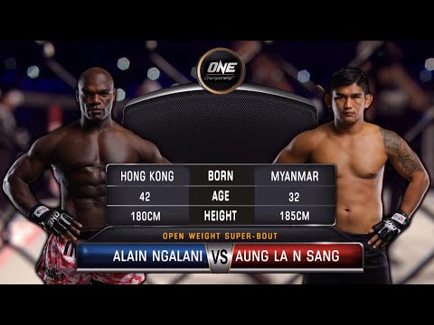 Aung La N Sang vs Alain Ngalani full fight