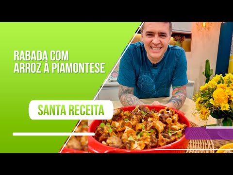 Léo Rocon te ensina a fazer um prato completo: rabada com arroz à piamontese