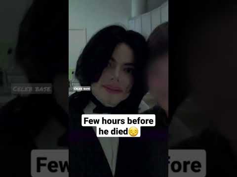 Michael Jackson *Rare Footage* Few Hours Before He Died😔 
