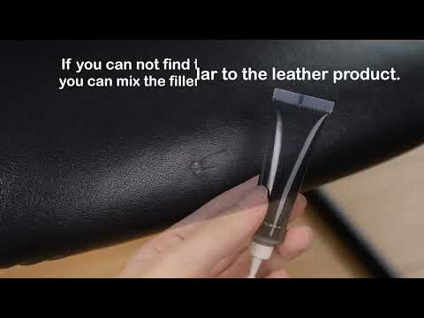 SEISSO 18 Colors Leather Repair Kit - for Furniture Car Seats Couches Sofa Shoes Boat