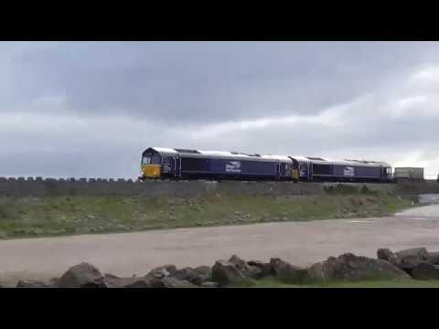 DRS 66303/66423 6c53 flasks and 66432 6k05 engineers, 13th April 2017