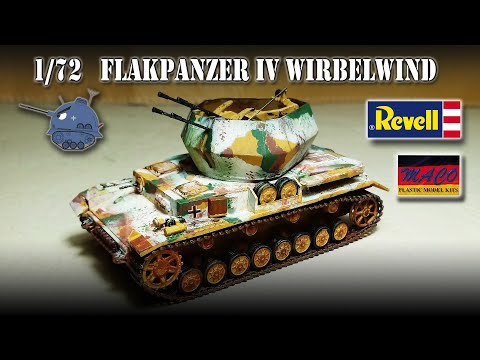 Revell Plastikinis modelis Flakpanzer IV Wirbelwind 2cm video