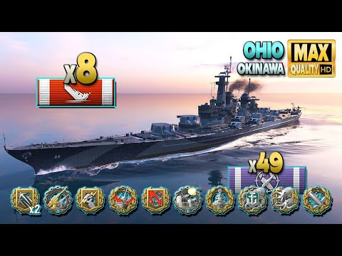 Battleship Ohio: Beautiful comeback - World of Warships