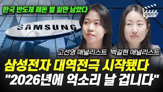 삼성전자, SK하이닉스 더 오른다, '이때까지' 무조건 담아가세요 (고선영, 백길현 애널리스트 1부, 유안타…