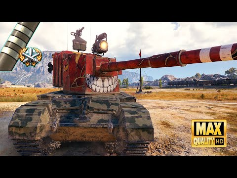 FV4005: Derp time & gun marks - World of Tanks